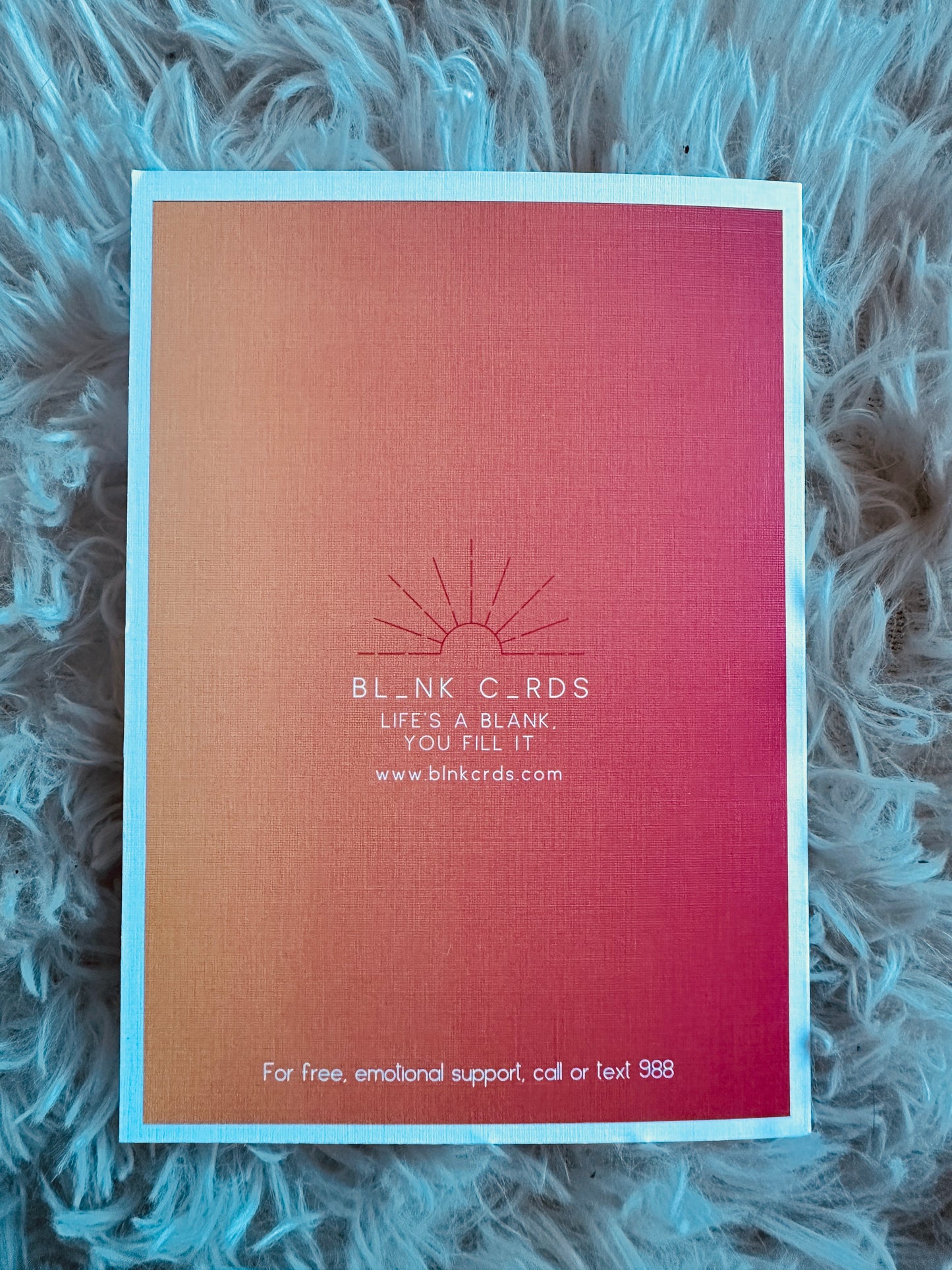 HIDDEN MESSAGE CARD - You Are...