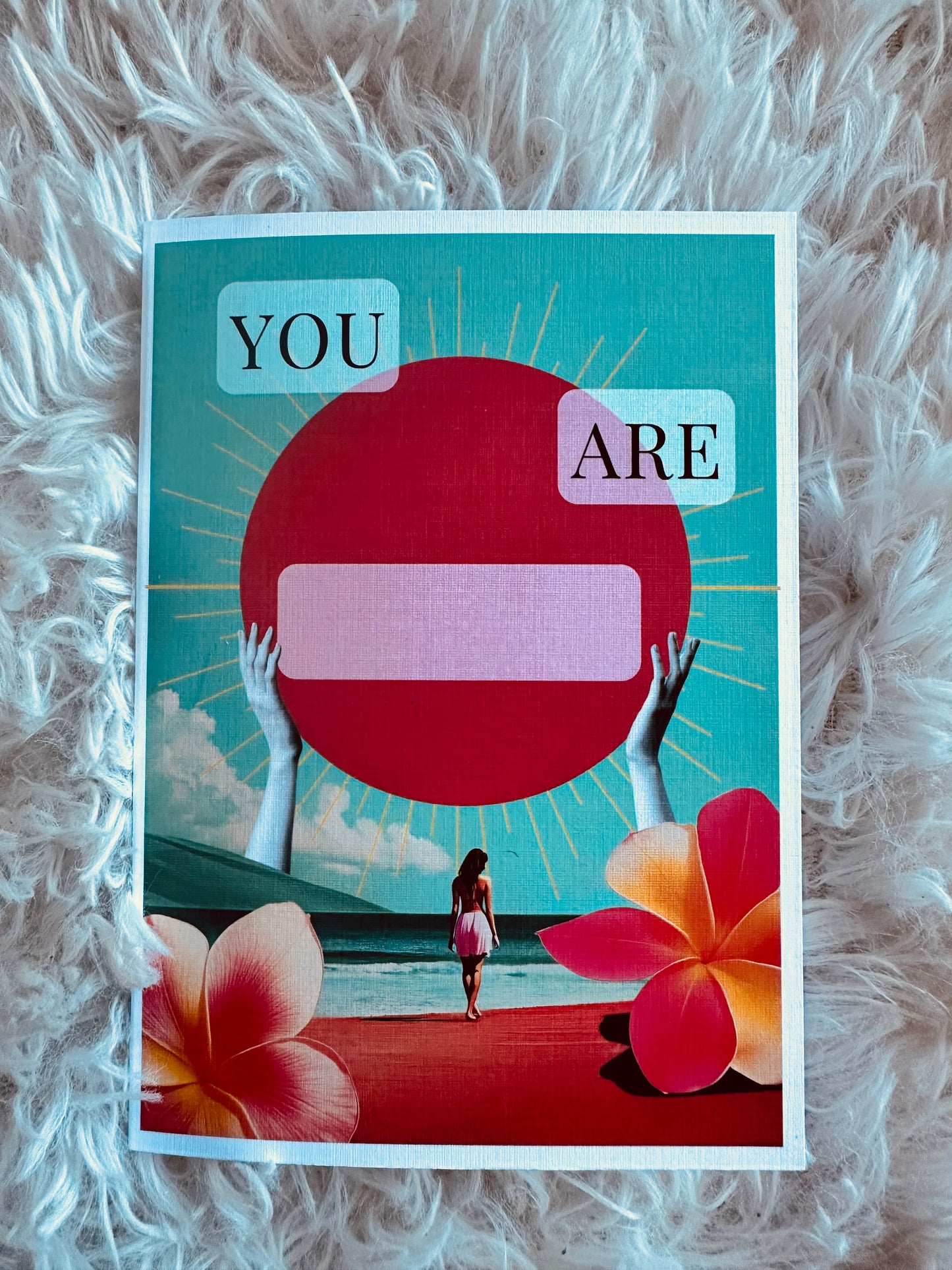 HIDDEN MESSAGE CARD - You Are...