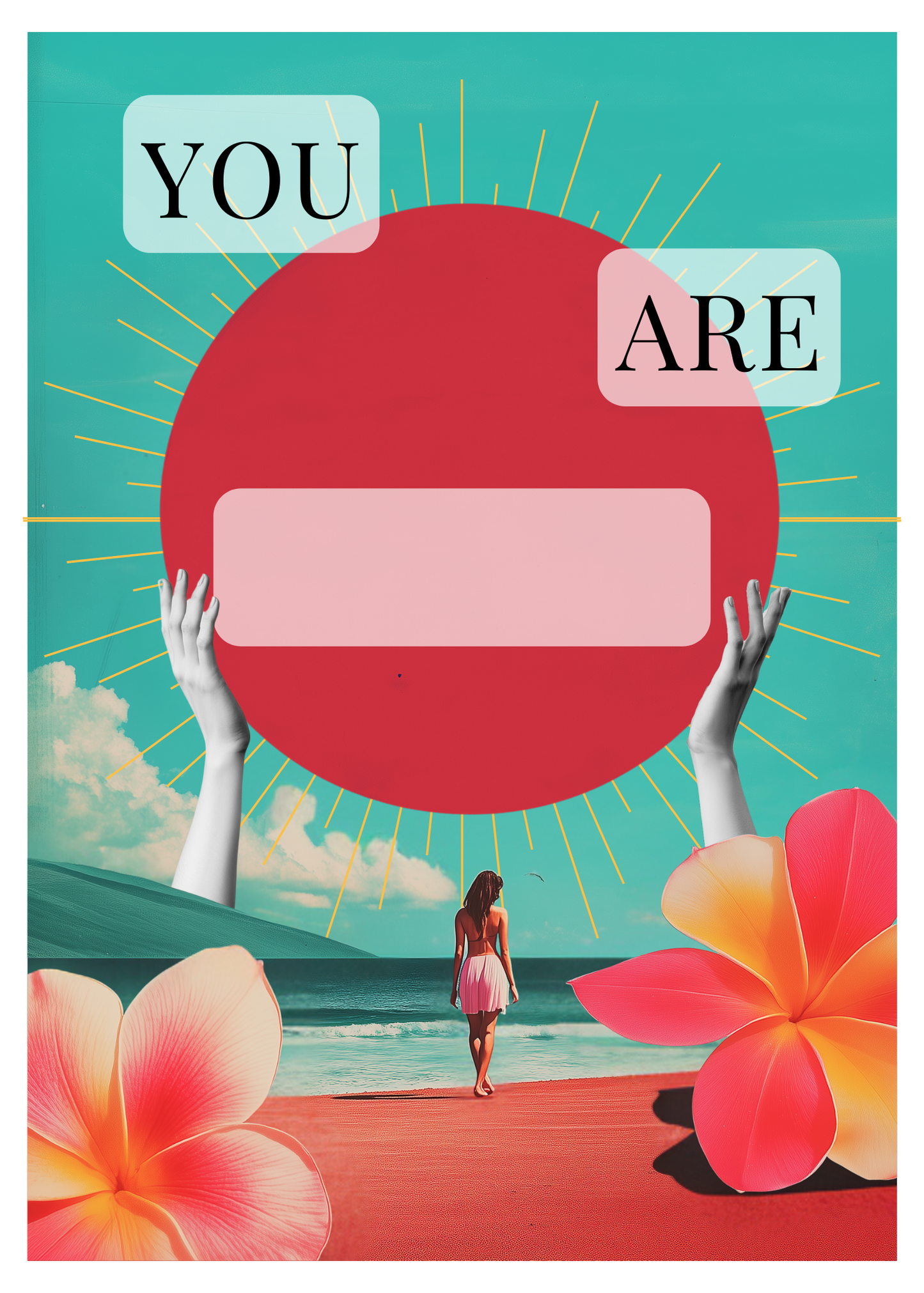 HIDDEN MESSAGE CARD - You Are...
